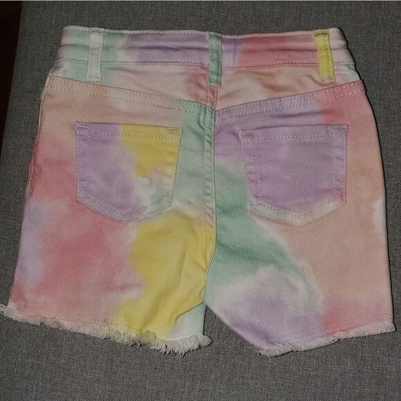 💥Buy one, get one free💥.Toddler Girls' TieDye Cutoff Jean Shorts cat & Jack - Picture 5 of 6